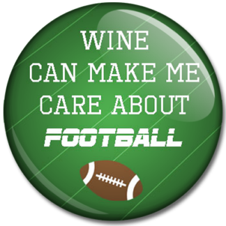 Wine can make me care about football